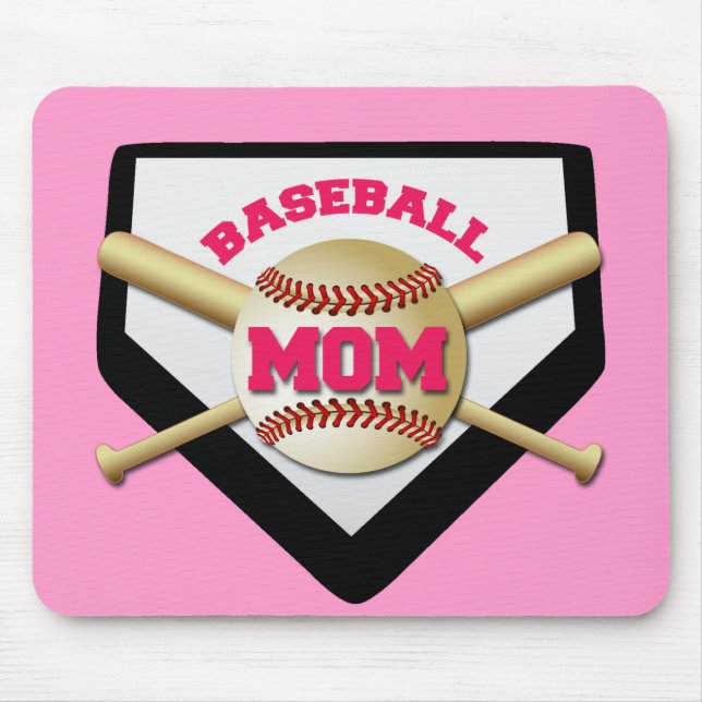 BASEBALL MOM MOUSE MAT (Front)