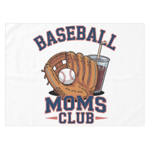 Baseball Moms Club Mother's Day Tablecloth