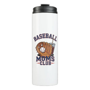 Baseball Moms Club Mother's Day Thermal Tumbler