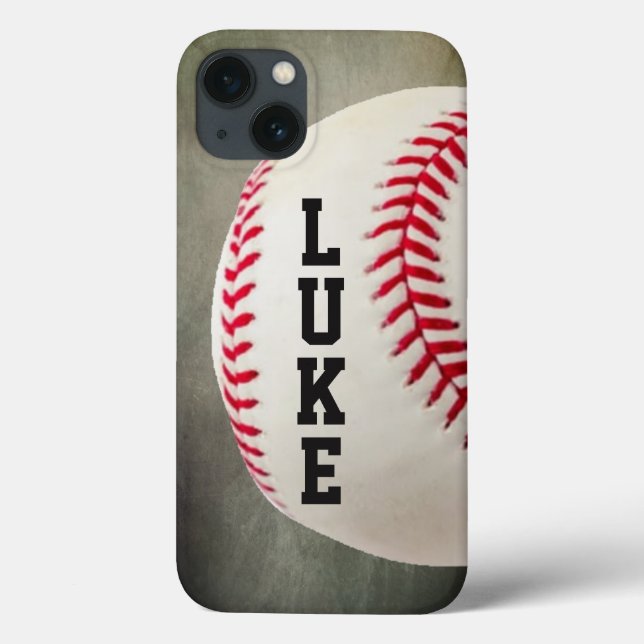 Baseball Monogram or 2-4 Letter Name Case-Mate iPhone Case (Back)