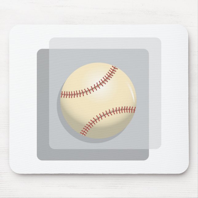 Baseball Mouse Mat (Front)