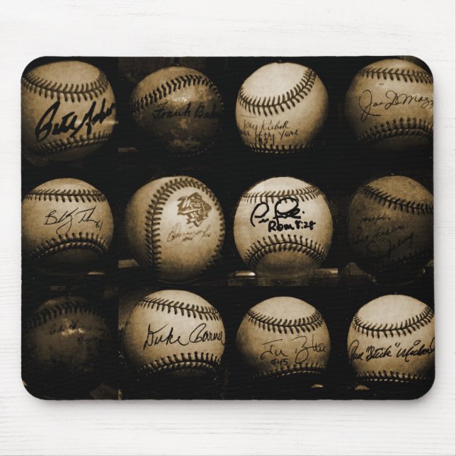 Baseball Mouse Mat (Front)