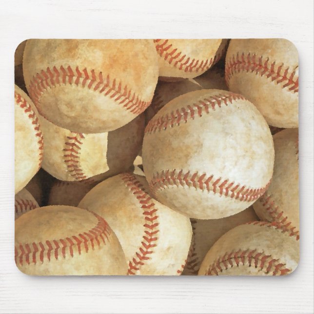 Baseball Mouse Mat (Front)