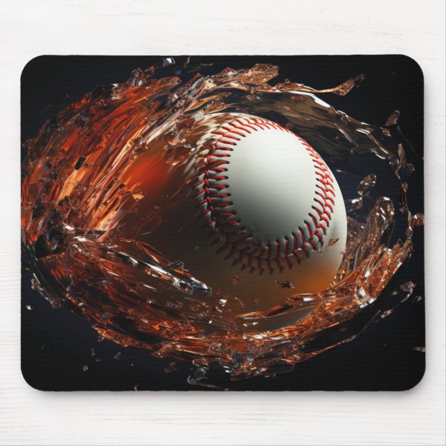Baseball Mouse Mat (Front)