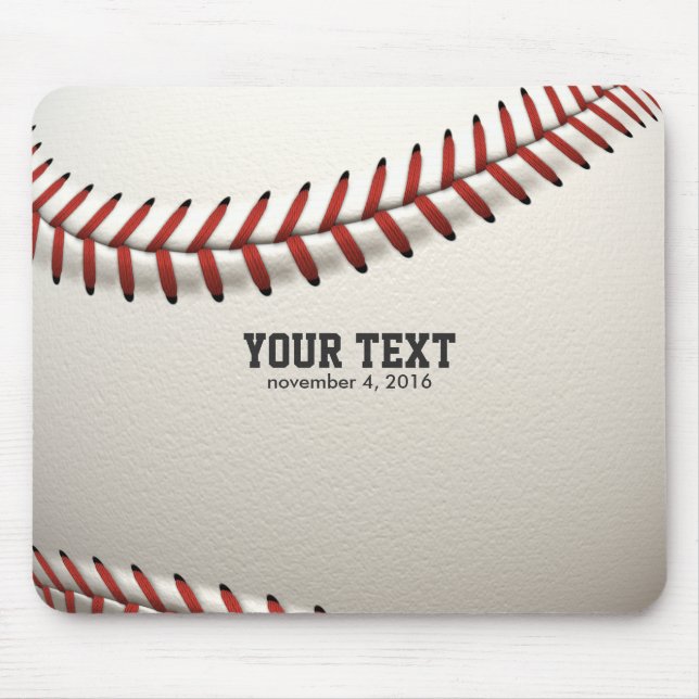 Baseball Mouse Mat (Front)
