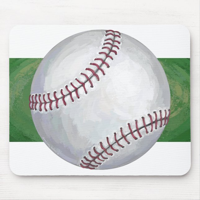 Baseball Mouse Mat (Front)