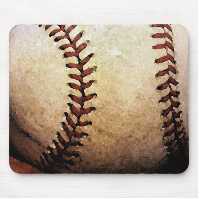 Baseball Mouse Mat (Front)