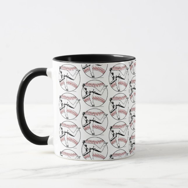 baseball mug (Left)