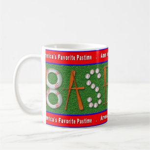 Baseball Mug - America's Favourite Pastime