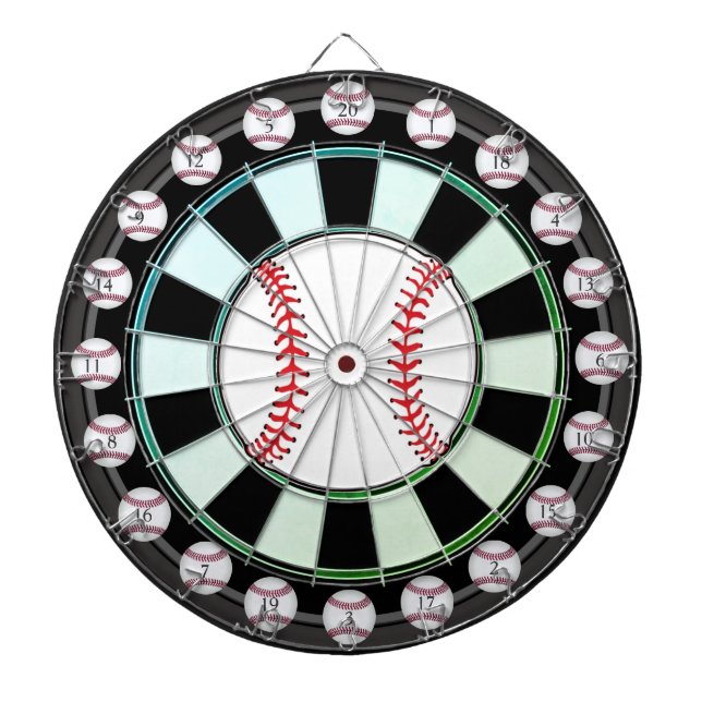 Baseball Multi-Target 20 Count Dartboard (Front)