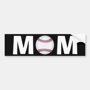 Baseball Mum Bumper Sticker