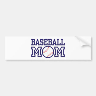 Baseball Mum Bumper Sticker