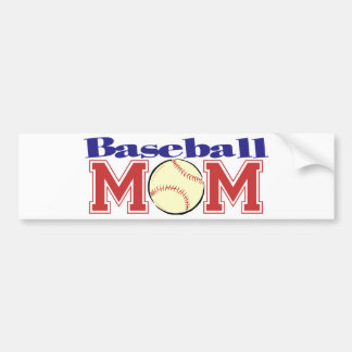 Baseball Mum Bumper Sticker