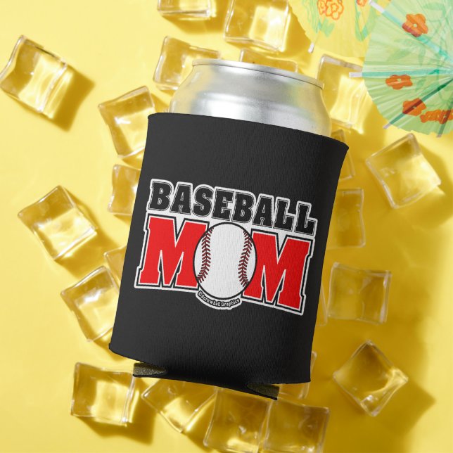 Baseball Mum Can Cooler (In Situ Summer)