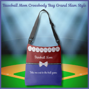 Baseball Mum Crossbody Bag Grand Slam Style
