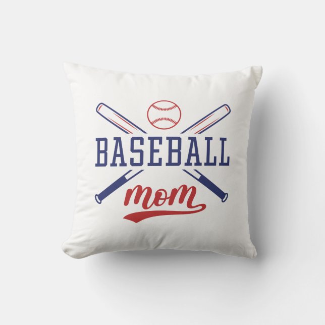 Baseball Mum Cushion (Front)