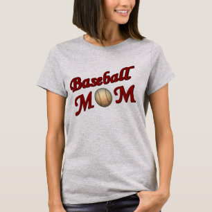 Baseball Mum Cute T-Shirt