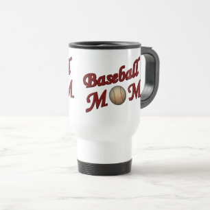 Baseball Mum Cute Travel Mug