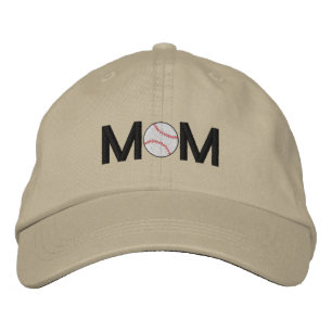 Baseball Mum Embroidered Hat