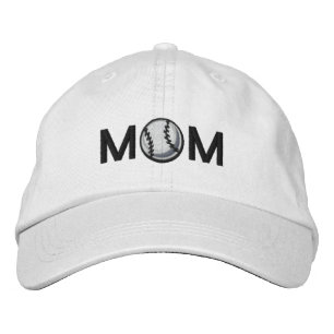 Baseball Mum Embroidered Hat