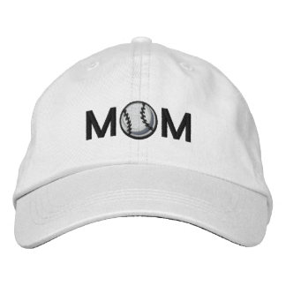 Baseball Mum Embroidered Hat