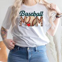 Baseball Mum , Funny Baseball T-Shirt