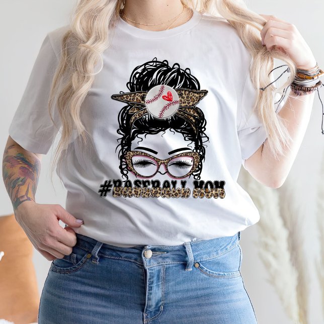 Baseball Mum , Funny Baseball T-Shirt (Creator Uploaded)