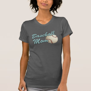 Baseball Mum Retro T-Shirt