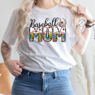Baseball Mum Shirt, Baseball Vibes T-Shirt