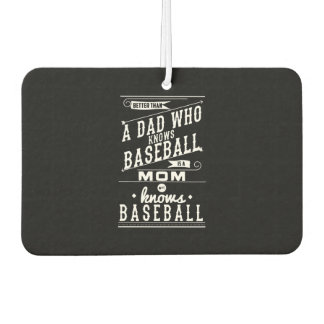 Baseball Mum Shirt Car Air Freshener