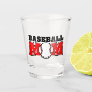 Baseball Mum Shot Glass