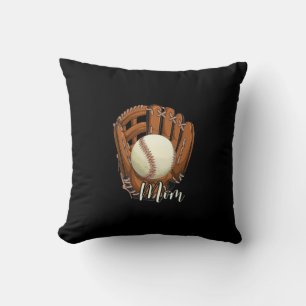Baseball Mum Softball Mama Mother's Day Cushion