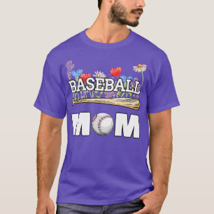 Baseball Mum Sports T-Shirt