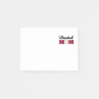 Baseball Mum square Post-it Notes