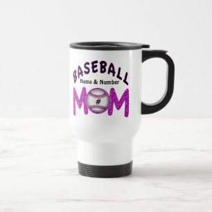 Baseball Mum Stuff Coffee Mug 4 Text Box Templates