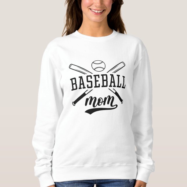 Baseball Mum Sweatshirt (Front)