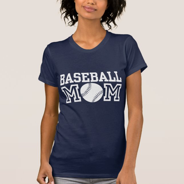 Baseball Mum T-Shirt (Front)
