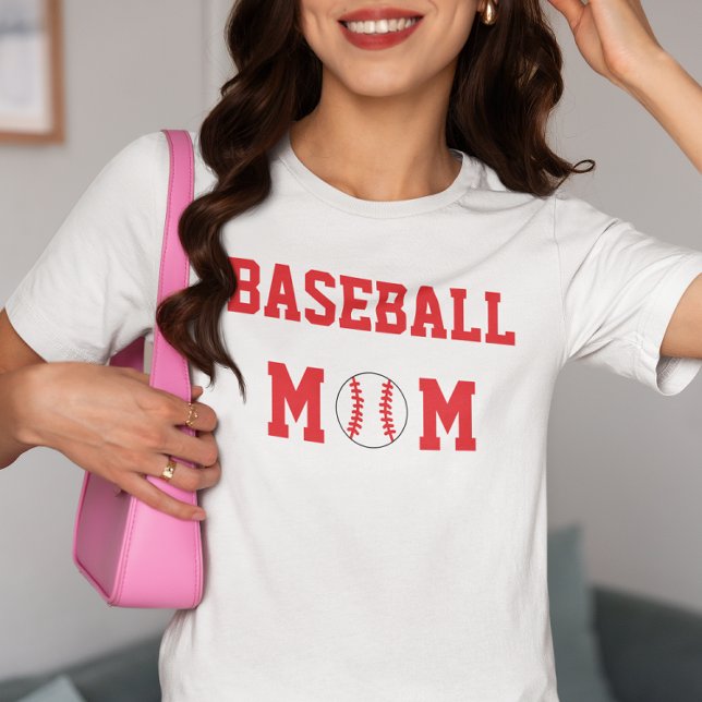 Baseball Mum T-Shirt (Creator Uploaded)