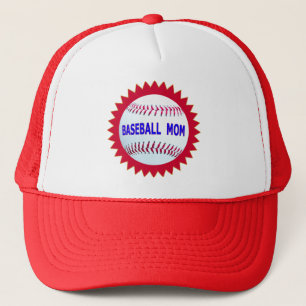 Baseball Mum T-Shirts and Unique Gift Products Trucker Hat