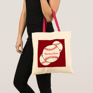 Baseball Mum Tote Bag
