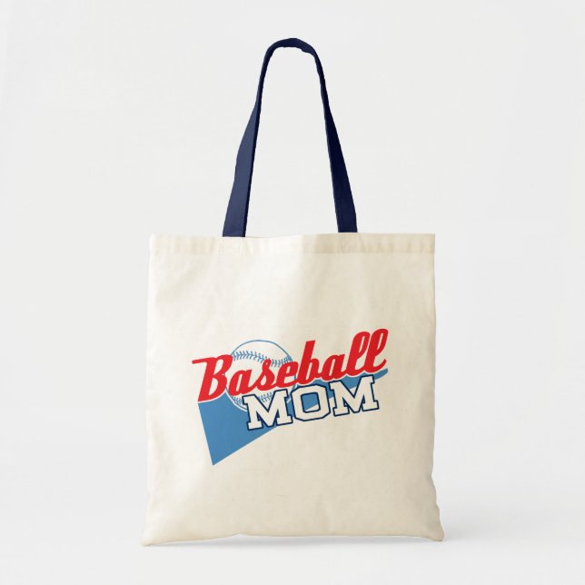 Baseball Mum Tote Bag (Front)
