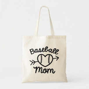Baseball Mum Tote Bag