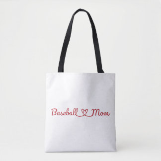 Baseball Mum Tote Bag