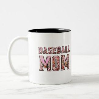 Baseball Mum  Two-Tone Coffee Mug
