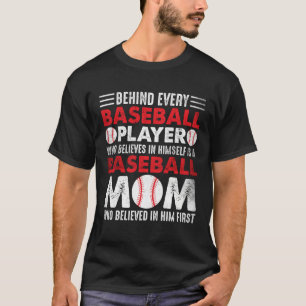 Baseball Mum Women Mother's Day Baseball T-Shirt