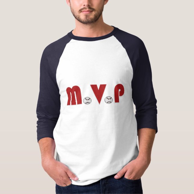 Baseball MVP T-Shirt (3/4 Raglan) (Front)