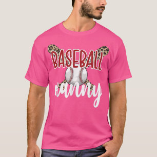 Baseball Nanny Grandma Baseball Player Nanny T-Shi T-Shirt