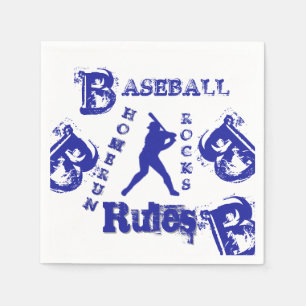Baseball Napkin