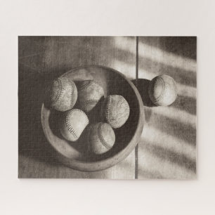 Baseball Nostalgia - Baseballs Jigsaw Puzzle