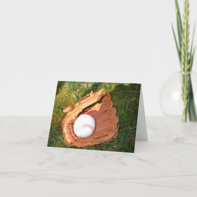 Baseball Notecard (Front)